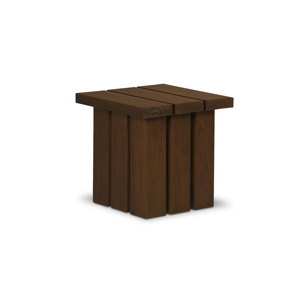Denby Outdoor Side Table Brown