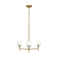Hartley Mediium Chandelier Burnished Brass