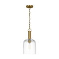 Hartley Medium Pendant Burnished Brass