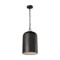 Buckner Tall Pendant Aged Iron