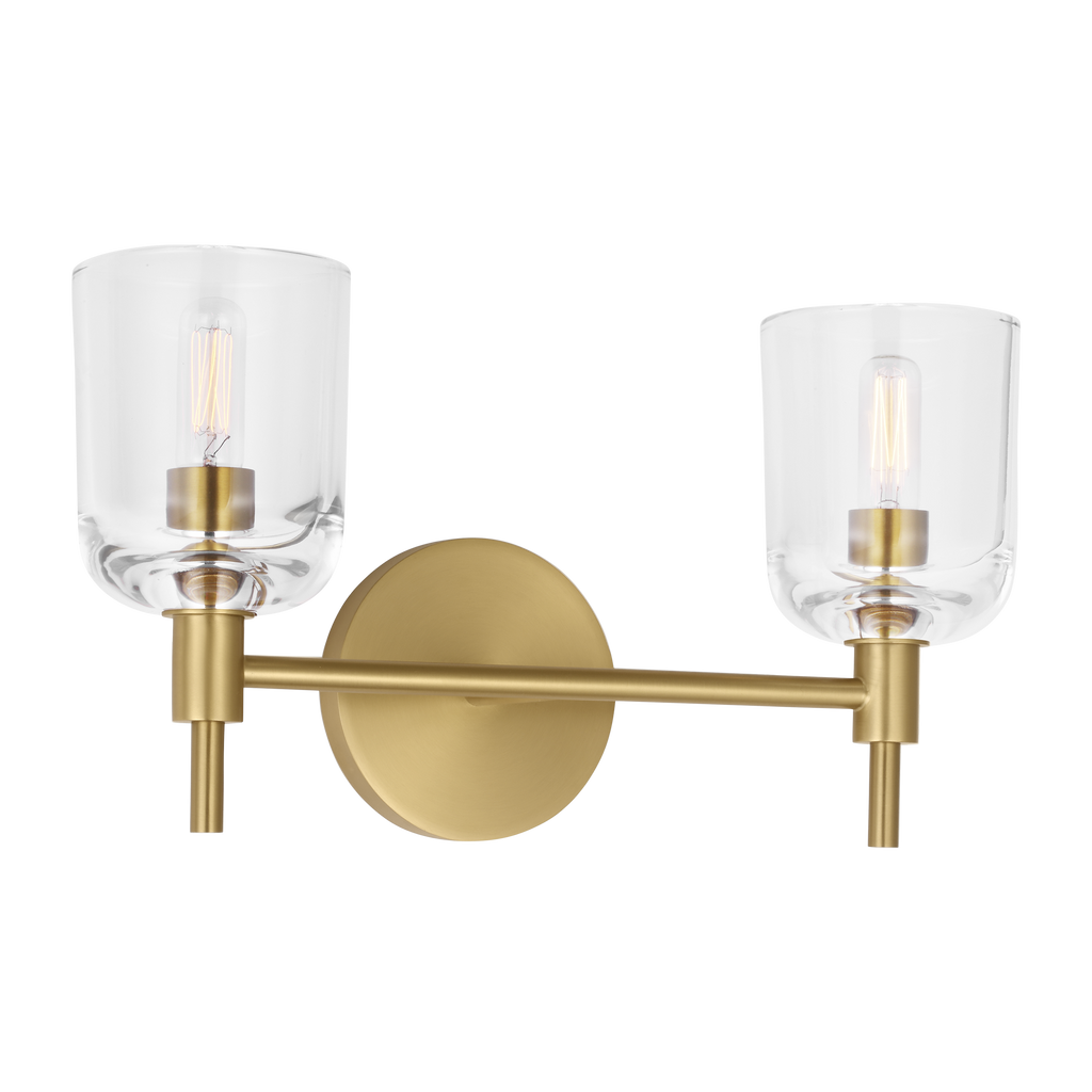 Hartley 2 - Light Vanity Burnished Brass