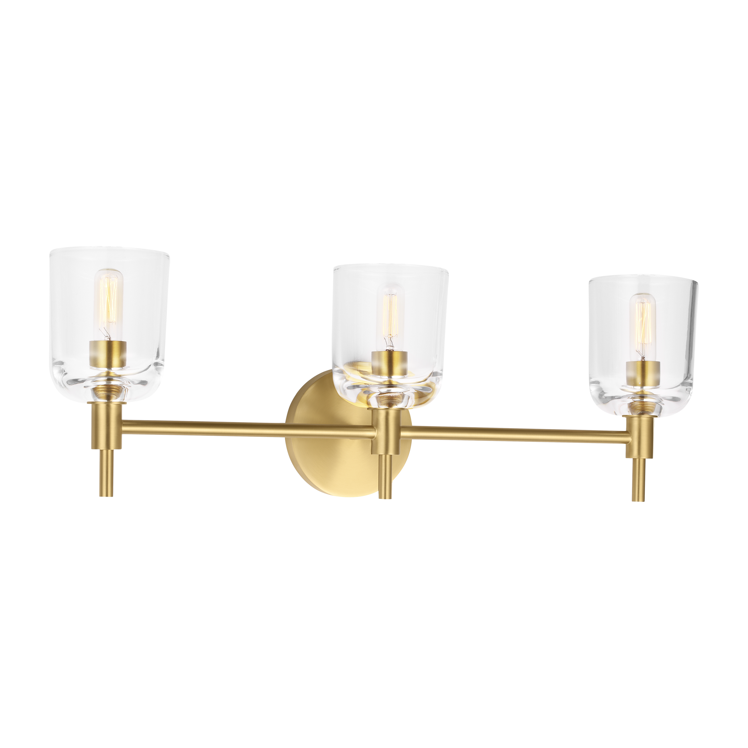 Hartley 3 - Light Vanity Burnished Brass