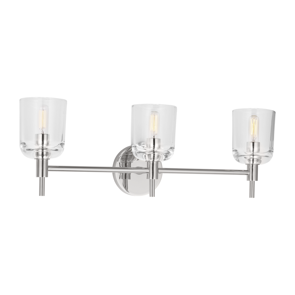 Hartley 3 - Light Vanity Polished Nickel