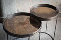 Aged Tray | Mirror | Bronze | Round | S