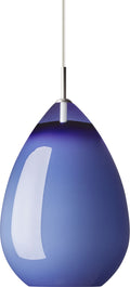 Alina Grande Pendant | Steel Blue Satin Nickel Bulb Not Included