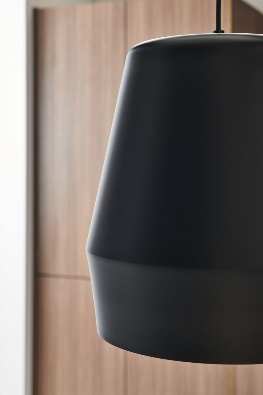 Allea Pendant | Black/gold Bulb Not Included
