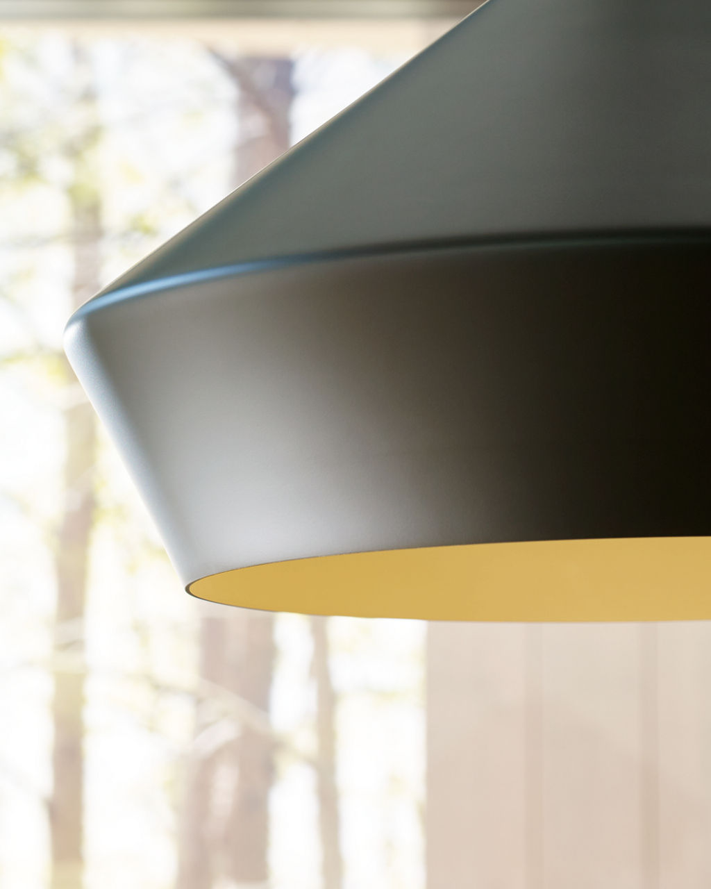 Brummel Grande Pendant | Satin Nickel | Charcoal Gray Bulb(s) Included