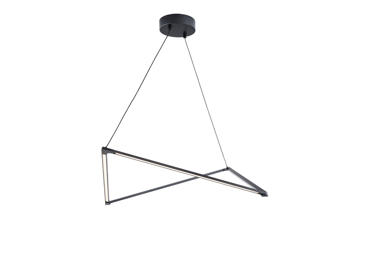Balto Linear Suspension gunmetal LED 90 CRI 3000K 120V