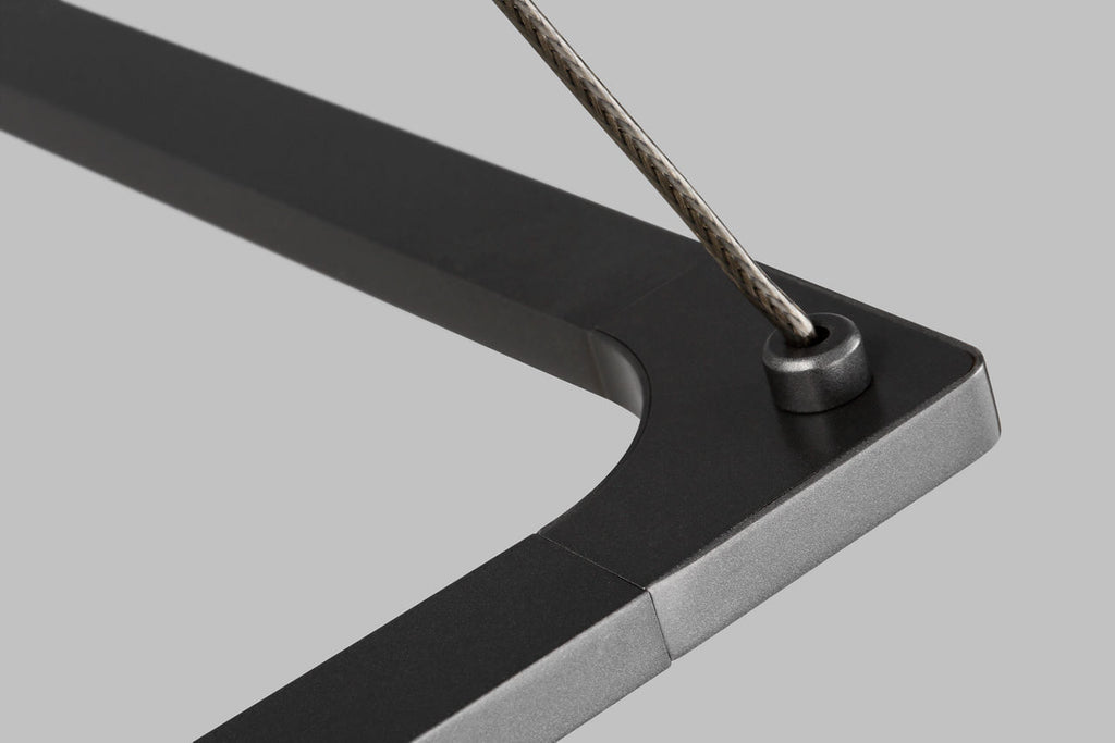 Balto Linear Suspension gunmetal LED 90 CRI 3000K 120V