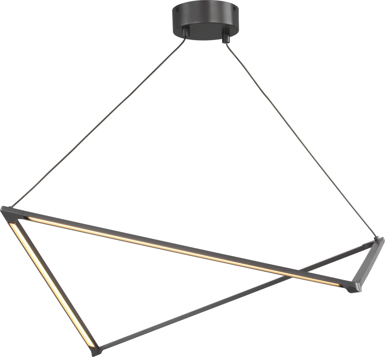 Balto Linear Suspension gunmetal LED 90 CRI 3000K 120V