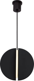 Bau 18 Pendant Nightshade Black 3000K 90 CRI integrated led 90 cri 3000k 120v-277v unv