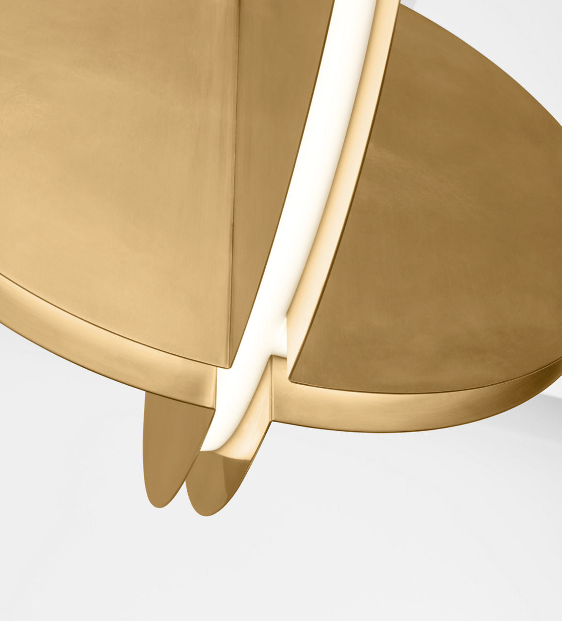 Bau 18 Pendant Natural Brass 3000K 90 CRI integrated led 90 cri 3000k 120v-277v unv
