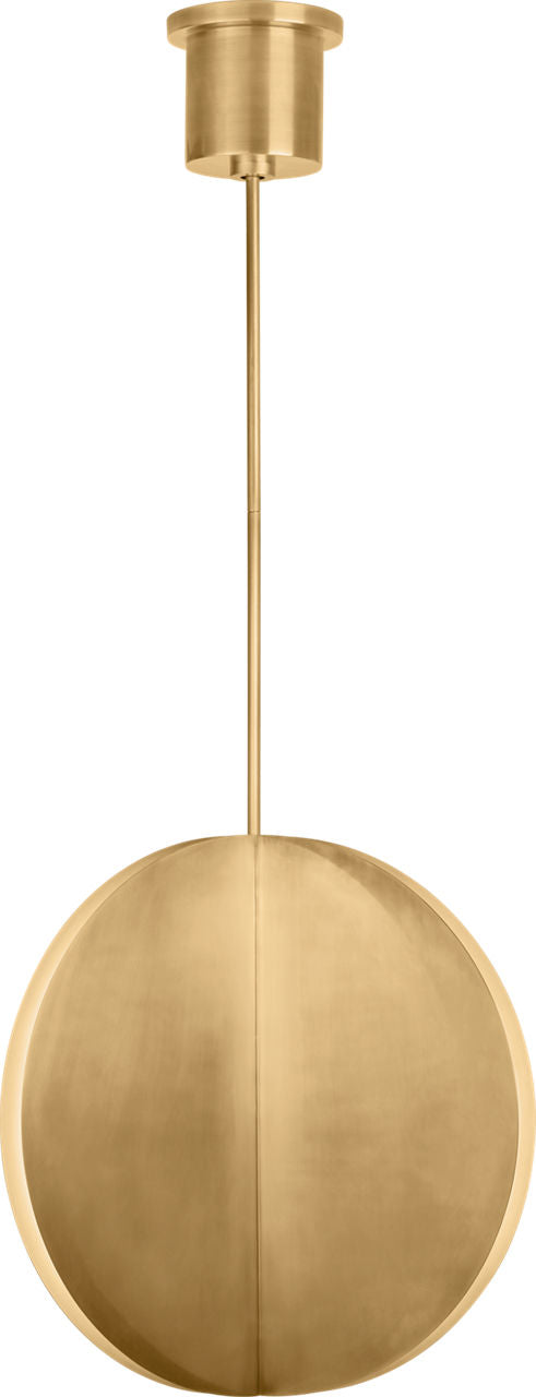 Bau 18 Pendant Natural Brass 3000K 90 CRI integrated led 90 cri 3000k 120v-277v unv