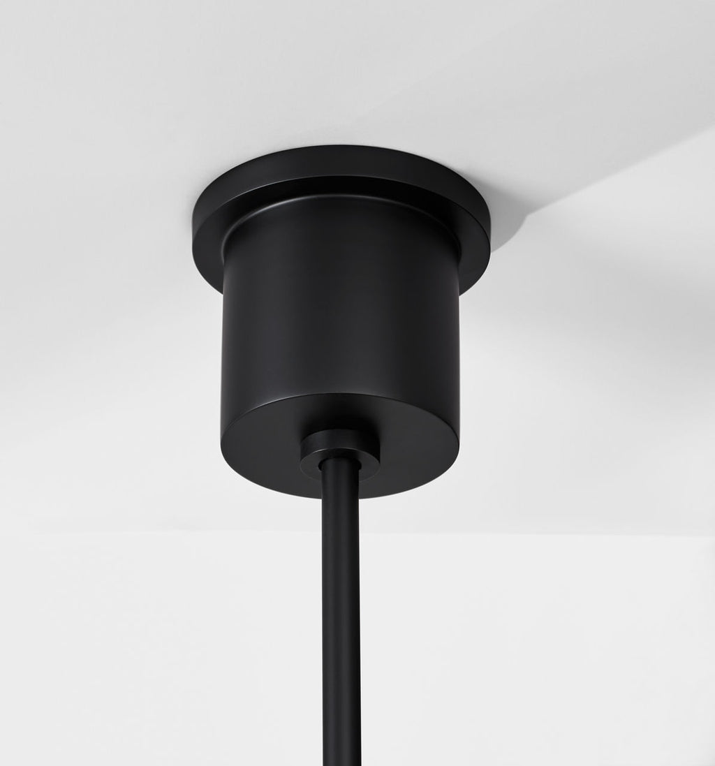 Bau 28 Pendant Nightshade Black 3000K 90 CRI integrated led 90 cri 3000k 120v-277v unv