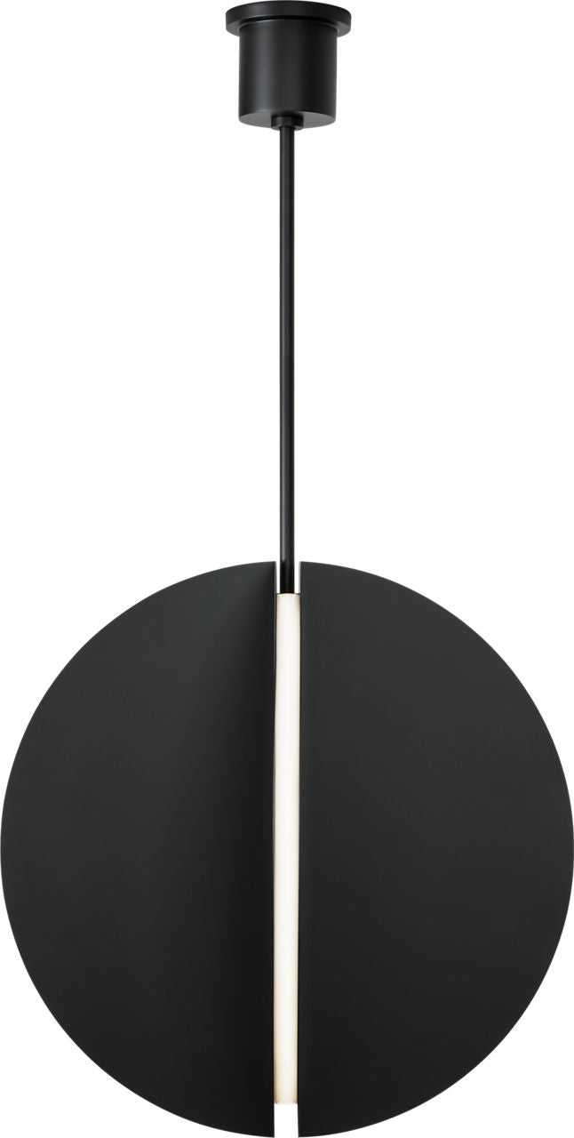 Bau 28 Pendant Nightshade Black 3000K 90 CRI integrated led 90 cri 3000k 120v-277v unv