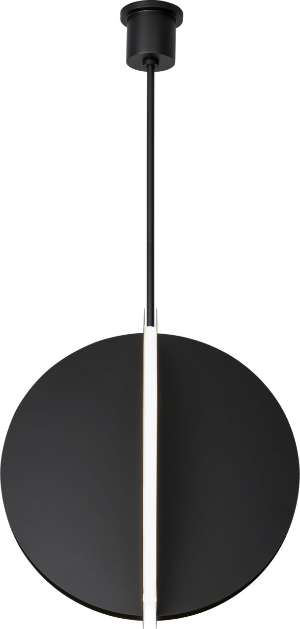 Bau 28 Pendant Nightshade Black 3000K 90 CRI integrated led 90 cri 3000k 120v-277v unv