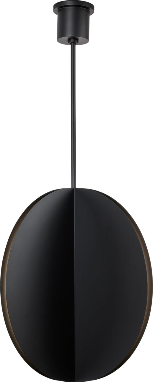 Bau 28 Pendant Nightshade Black 3000K 90 CRI integrated led 90 cri 3000k 120v-277v unv