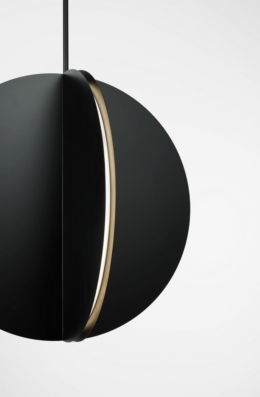 Bau 36 Pendant Nightshade Black Integrated LED 90 CRI 3000K 120-277V