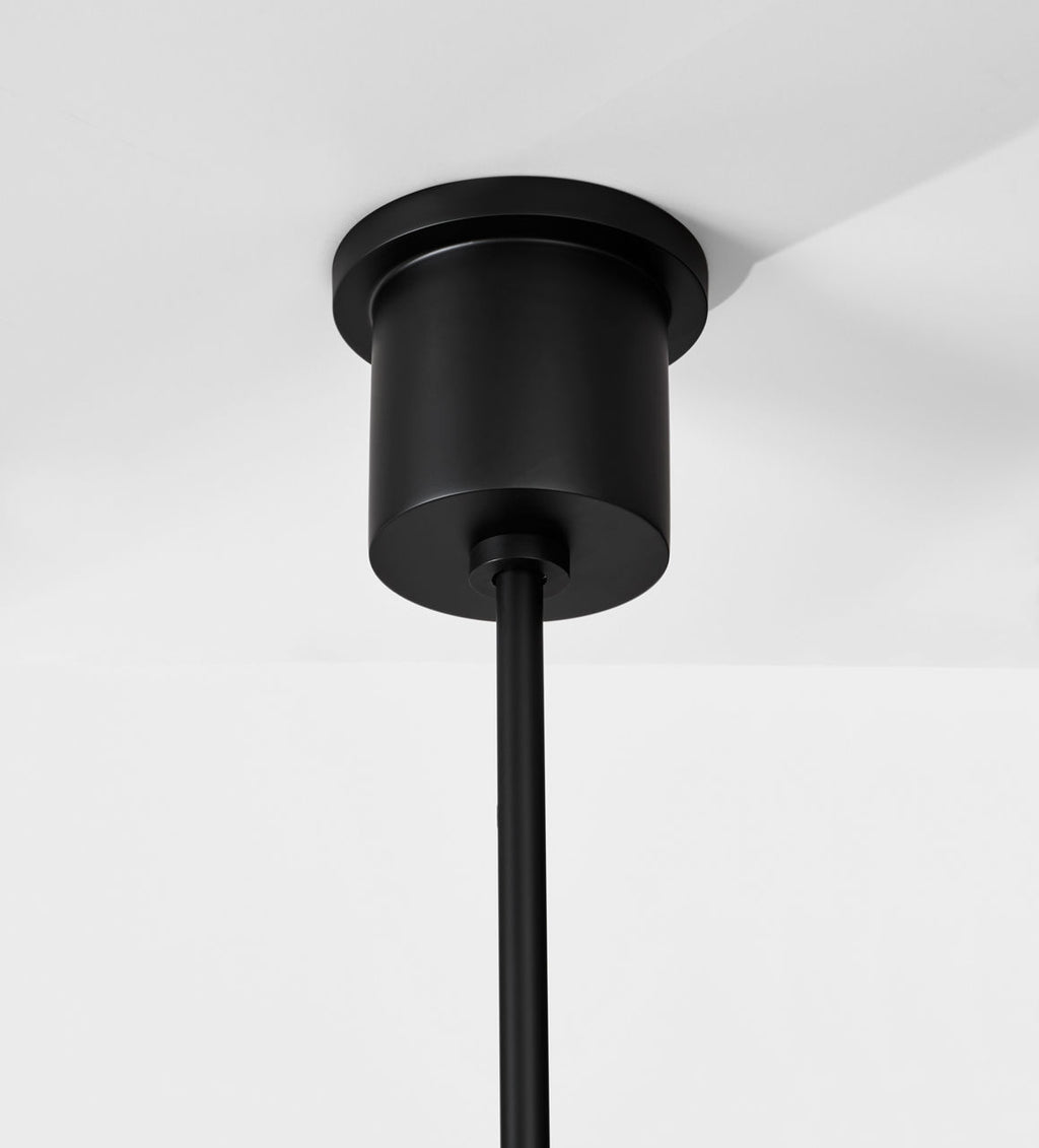 Bau 36 Pendant Nightshade Black Integrated LED 90 CRI 3000K 120-277V