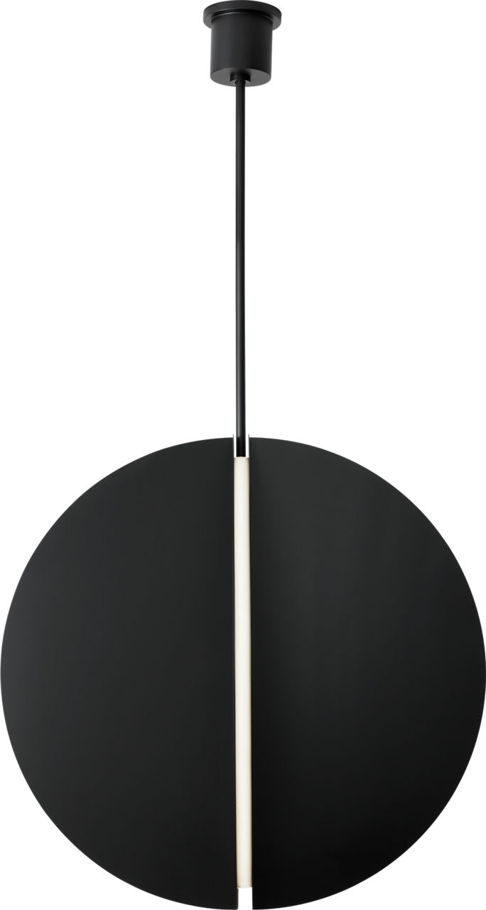 Bau 36 Pendant Nightshade Black Integrated LED 90 CRI 3000K 120-277V
