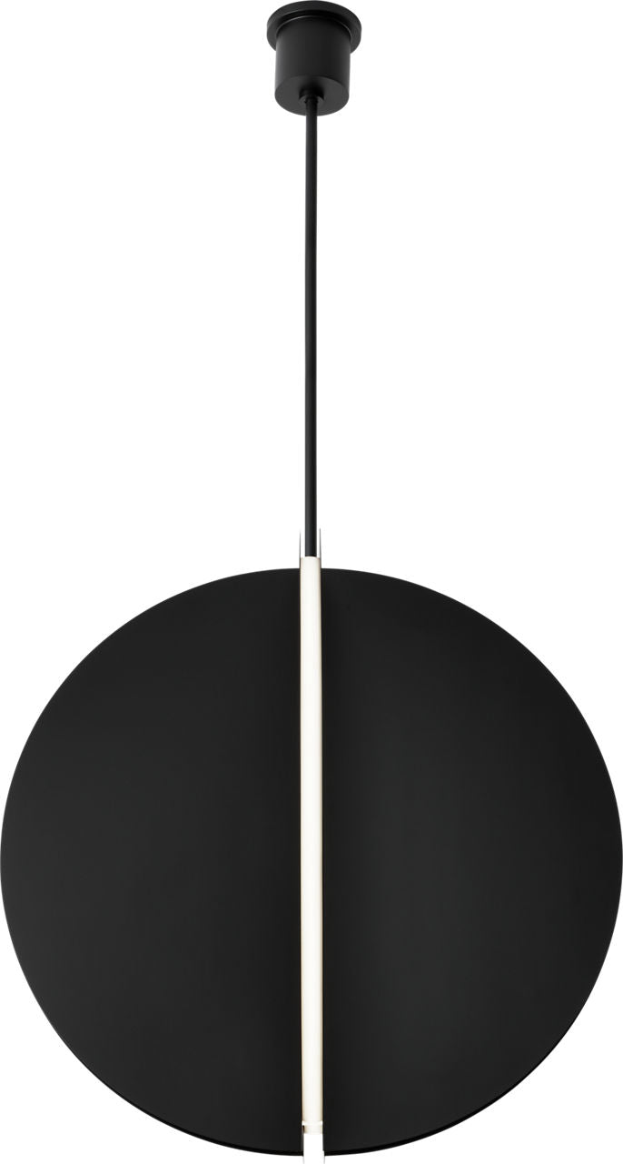 Bau 36 Pendant Nightshade Black Integrated LED 90 CRI 3000K 120-277V