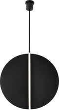 Bau 36 Pendant Nightshade Black Integrated LED 90 CRI 3000K 120-277V