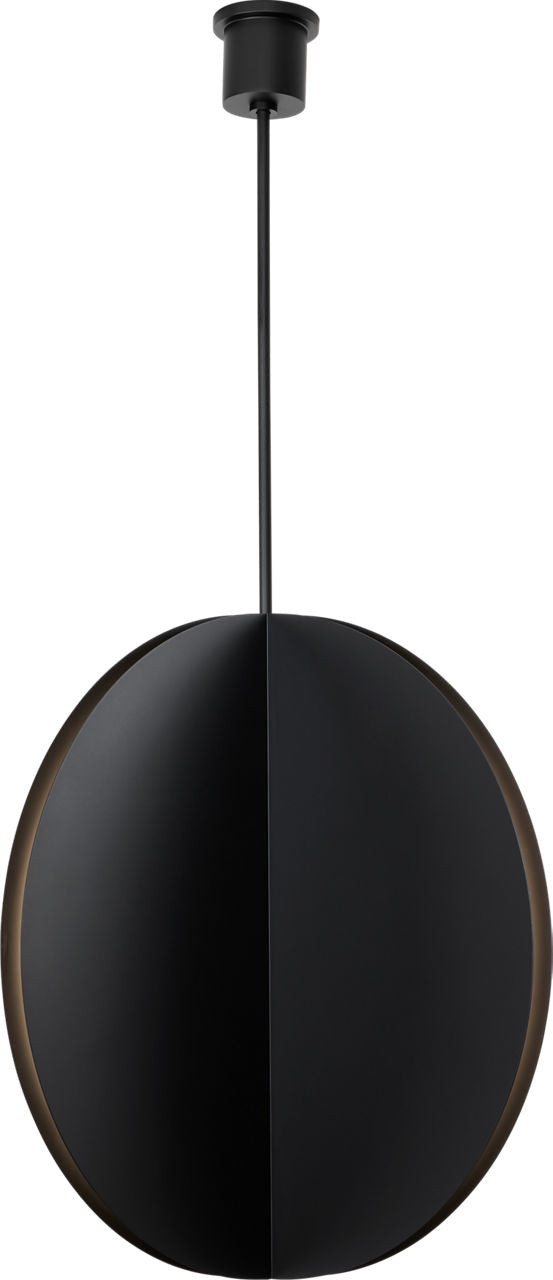 Bau 36 Pendant Nightshade Black Integrated LED 90 CRI 3000K 120-277V
