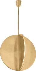Bau 36 Pendant Natural Brass Integrated LED 90 CRI 3000K 120-277V
