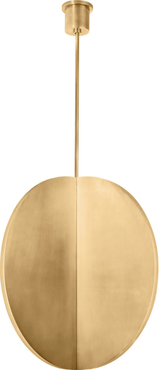 Bau 36 Pendant Natural Brass Integrated LED 90 CRI 3000K 120-277V