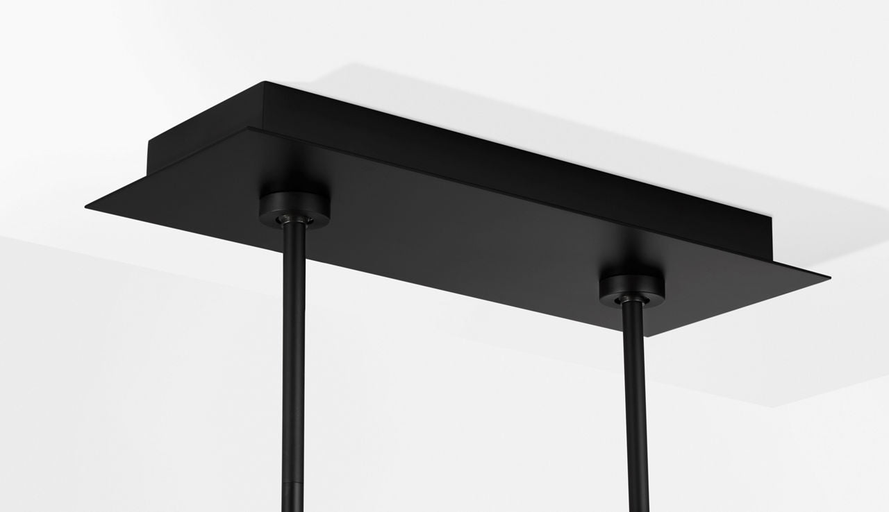 Bau 50 Linear Suspension Nightshade Black LED 90 CRI 3000K 120V