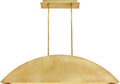 Bau 50 Linear Suspension Natural Brass 3000K 90 CRI integrated led 90 cri 3000k 120v