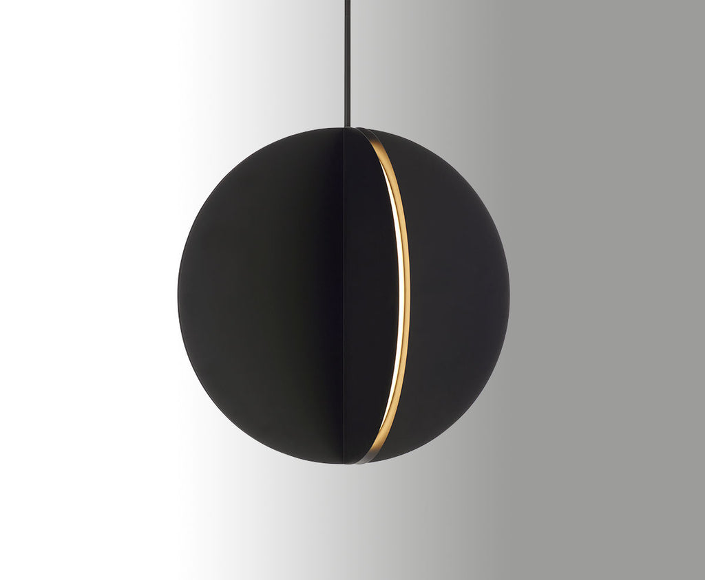 Bau 36 Pendant Nightshade Black Integrated LED 90 CRI 3000K 120-277V