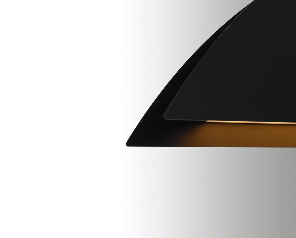 Bau 36 Pendant Nightshade Black Integrated LED 90 CRI 3000K 120-277V