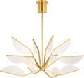 Belterra 38 Chandelier 38" Diameter Natural Brass 3000K 90 CRI integrated led 90 cri 3000k 120v