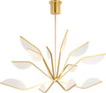 Belterra 48 Chandelier 48" Diameter Natural Brass 3500K 90 CRI integrated led 90 cri 3500k 120v