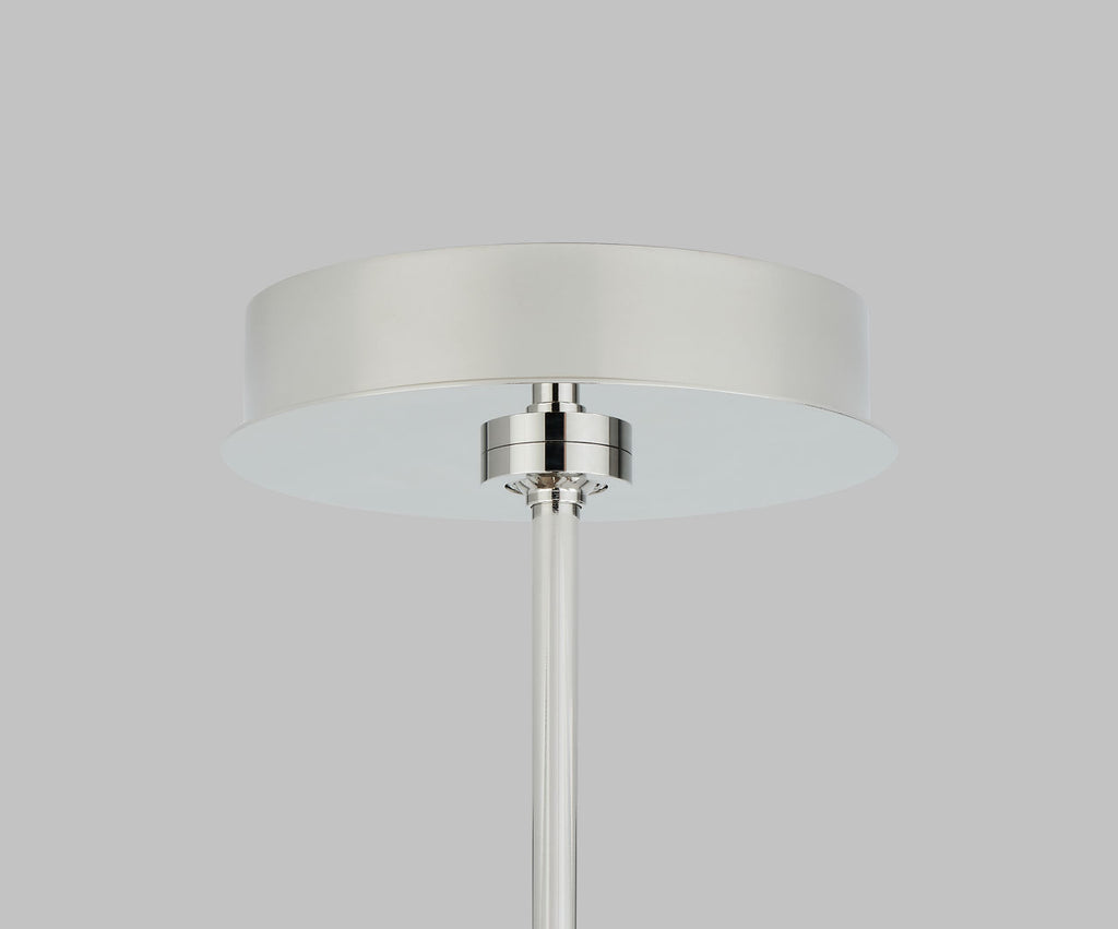 Belterra 30 Flushmount/Chandelier 30 polished nickel 3500K 90 CRI integrated led 90 cri 3500k 120v