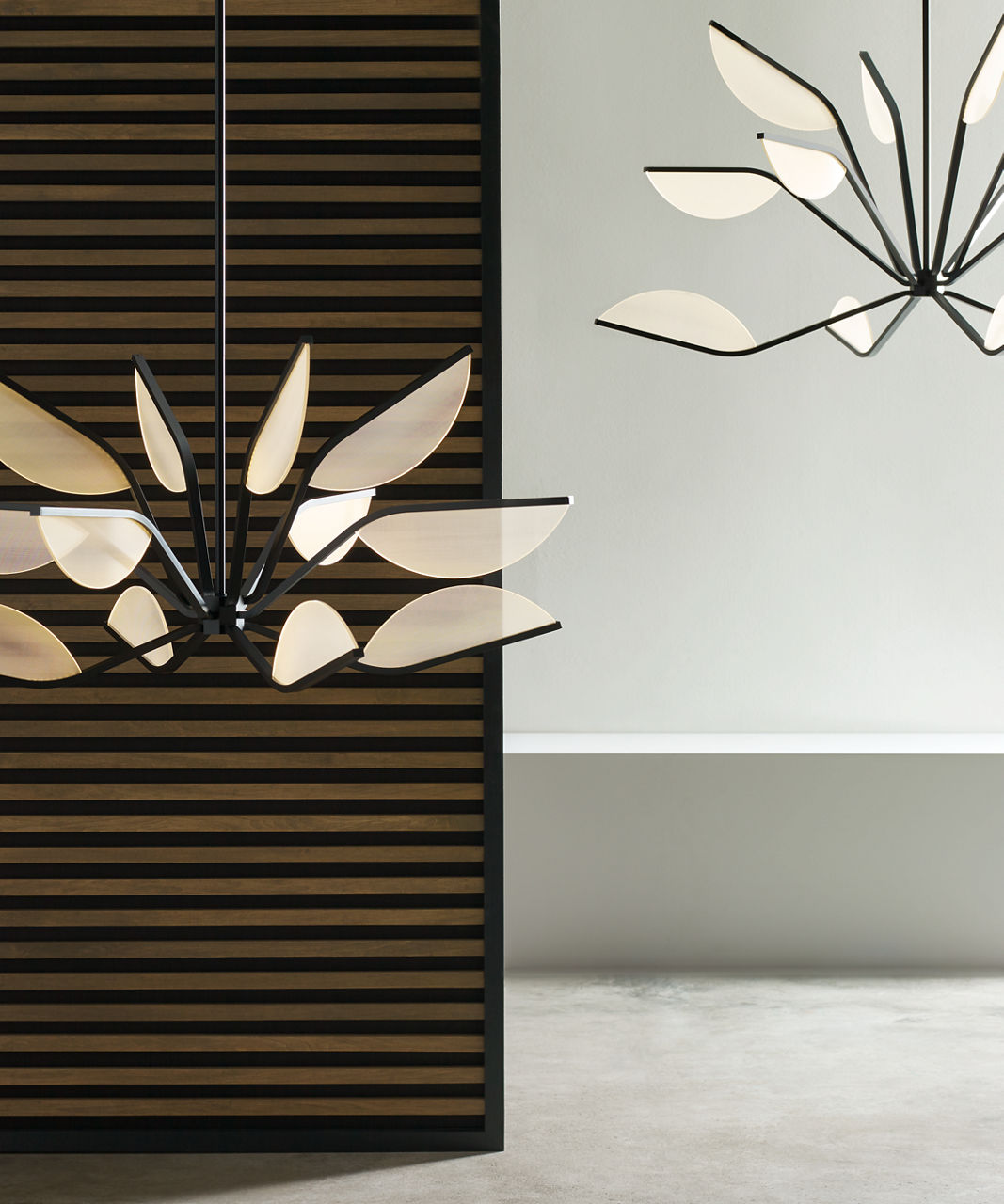 Belterra 38 Chandelier 38" Diameter Matte Black LED 90 CRI 3000K 120V