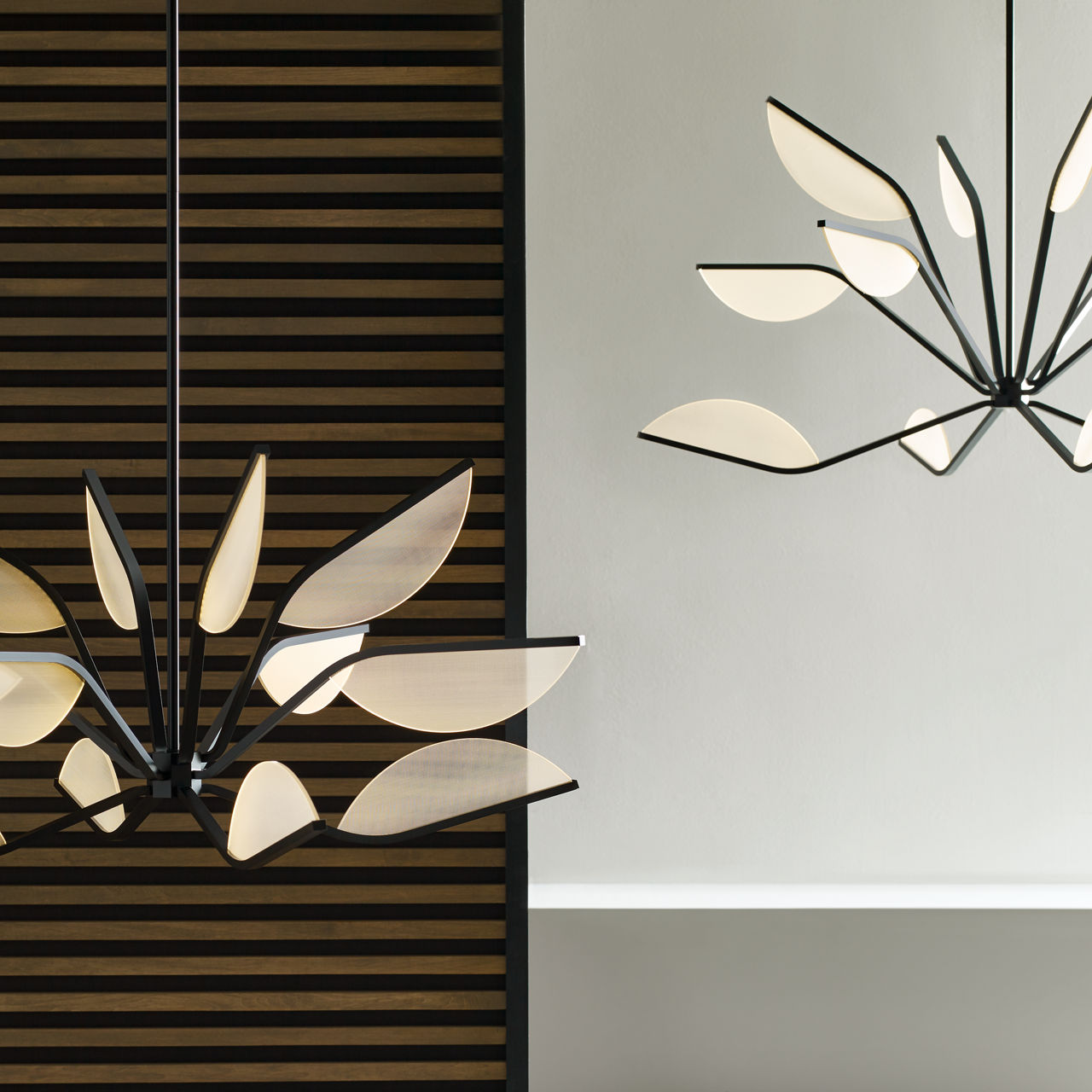 Belterra 38 Chandelier 38" Diameter Matte Black LED 90 CRI 3000K 120V