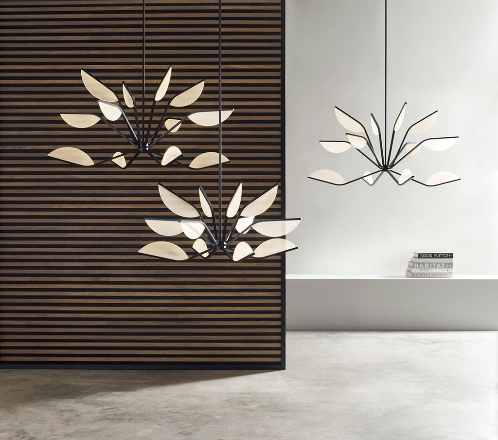 Belterra 38 Chandelier 38" Diameter Matte Black LED 90 CRI 3000K 120V