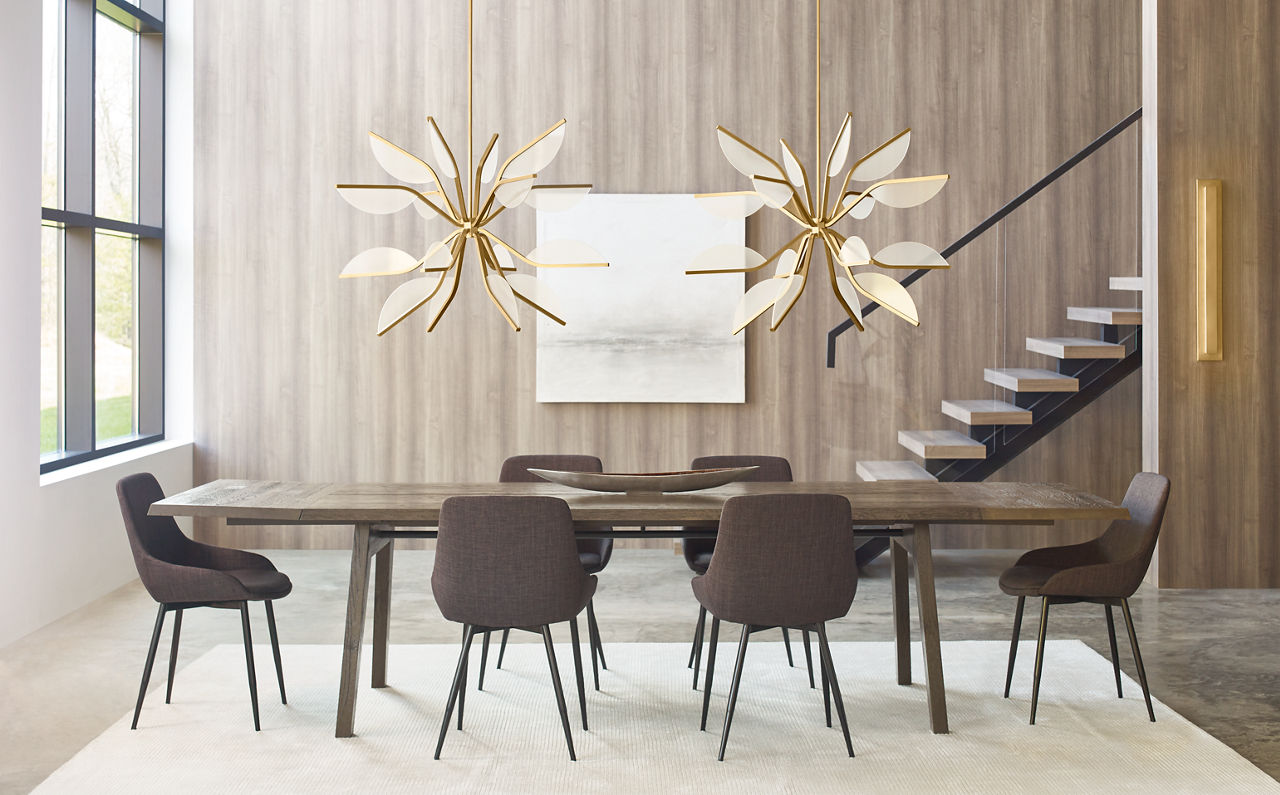Belterra 38 Globe Chandelier 38" Globe Natural Brass LED 90 CRI 3000K 120V