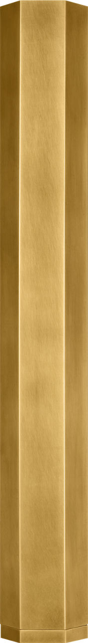Blok Large Pendant | Aged Brass and Aged Brass |  FreeJack Bulb(s) Not Included