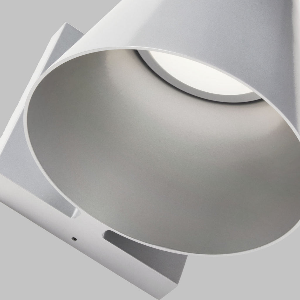 Bowman 6 Outdoor Wall silver LED 3000K 90 CRI80 cri 3000k 277v