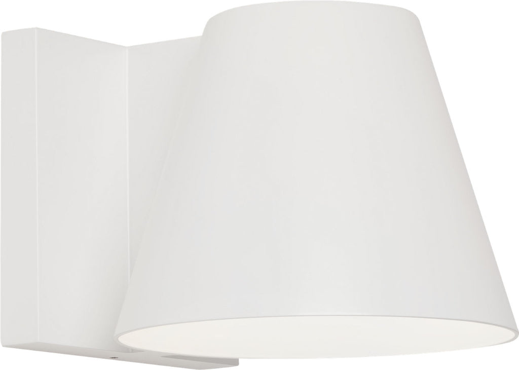 Bowman 6 Outdoor Wall White LED 3000K 90 CRI80 cri 3000k 277v
