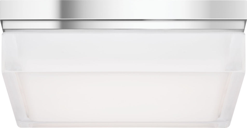 Boxie Large Flush Mount Large Chrome LED 90 CRI 2700K 120-277V