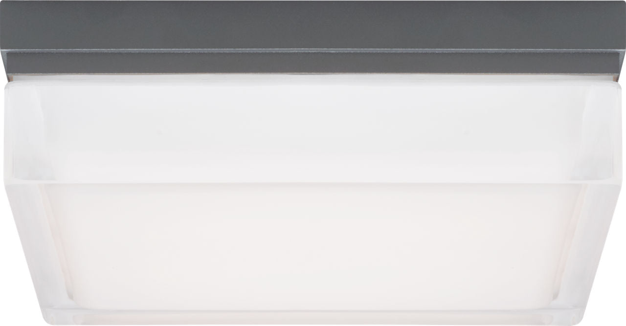 Boxie Large Outdoor Wall/Flush Mount Large Charcoal 3000K 90 CRI