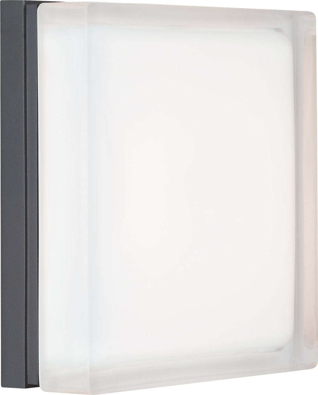 Boxie Large Outdoor Wall/Flush Mount Large Charcoal 3000K 90 CRI