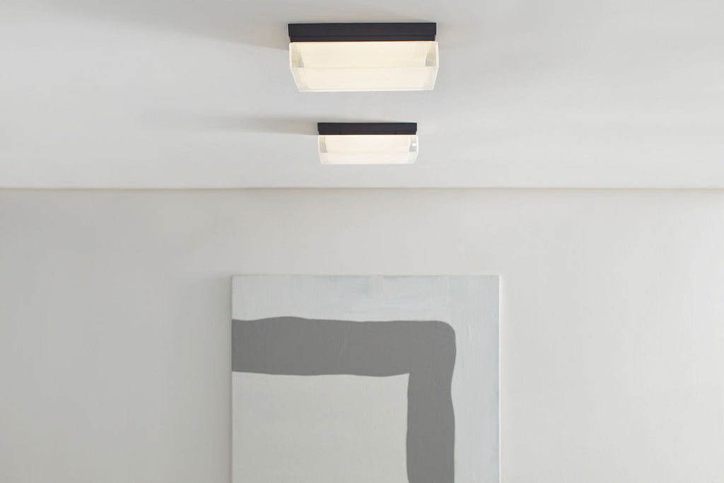 Boxie Large Outdoor Wall/Flush Mount Large Charcoal 3000K 90 CRI