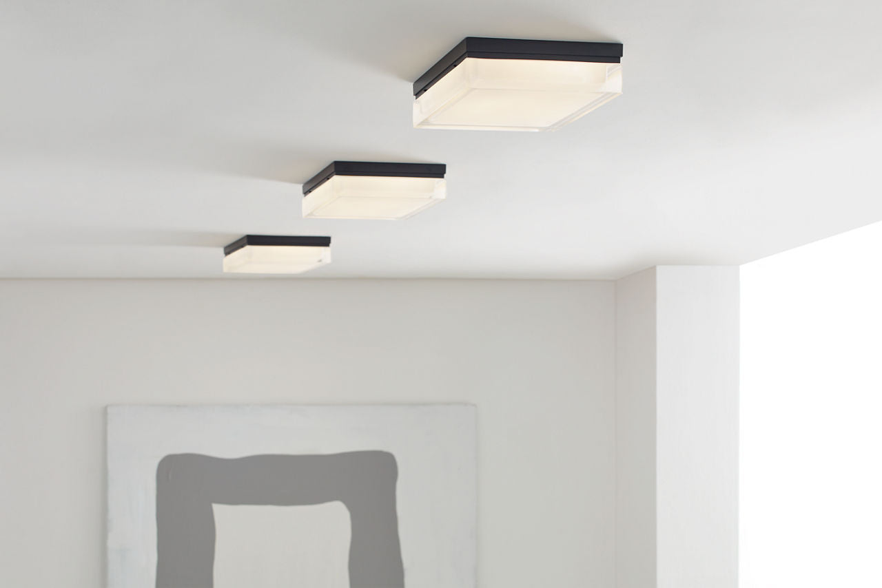Boxie Large Outdoor Wall/Flush Mount Large Charcoal 3000K 90 CRI