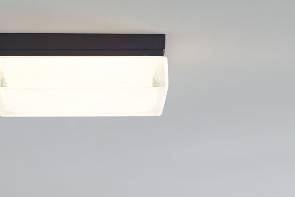 Boxie Large Flush Mount Large Antique Bronze LED 2700K 90 CRI 2700k 120v-277v