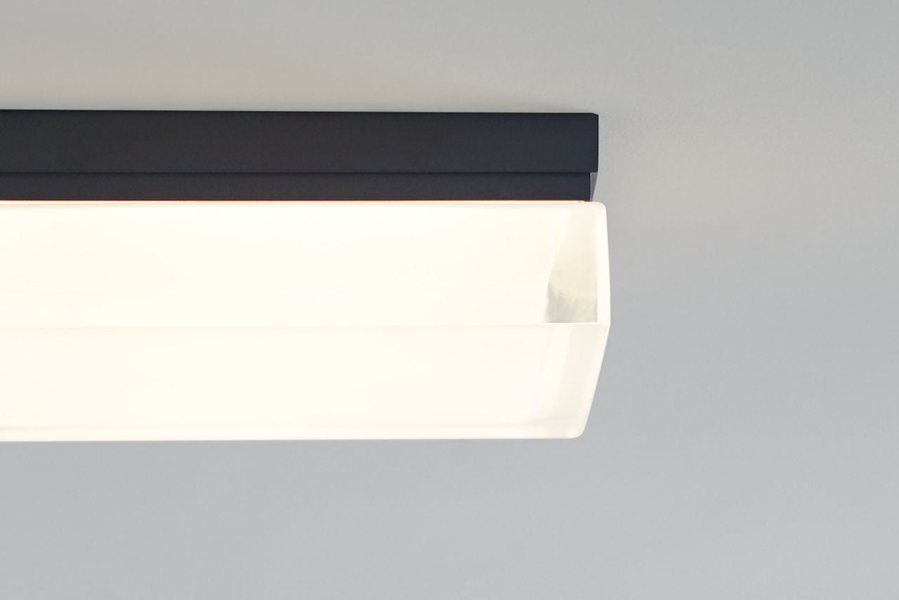 Boxie Large Flush Mount Large Antique Bronze LED 2700K 90 CRI 2700k 120v-277v
